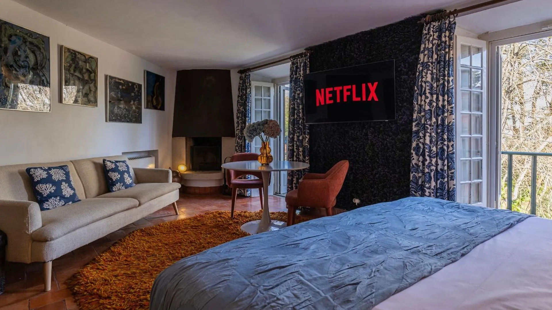 Sintra Wow - Unique Double Smart Room In 17Th Century Palace! Hot Tub, Snooker, Bbq, Ps5, Sauna, Gym Hotel