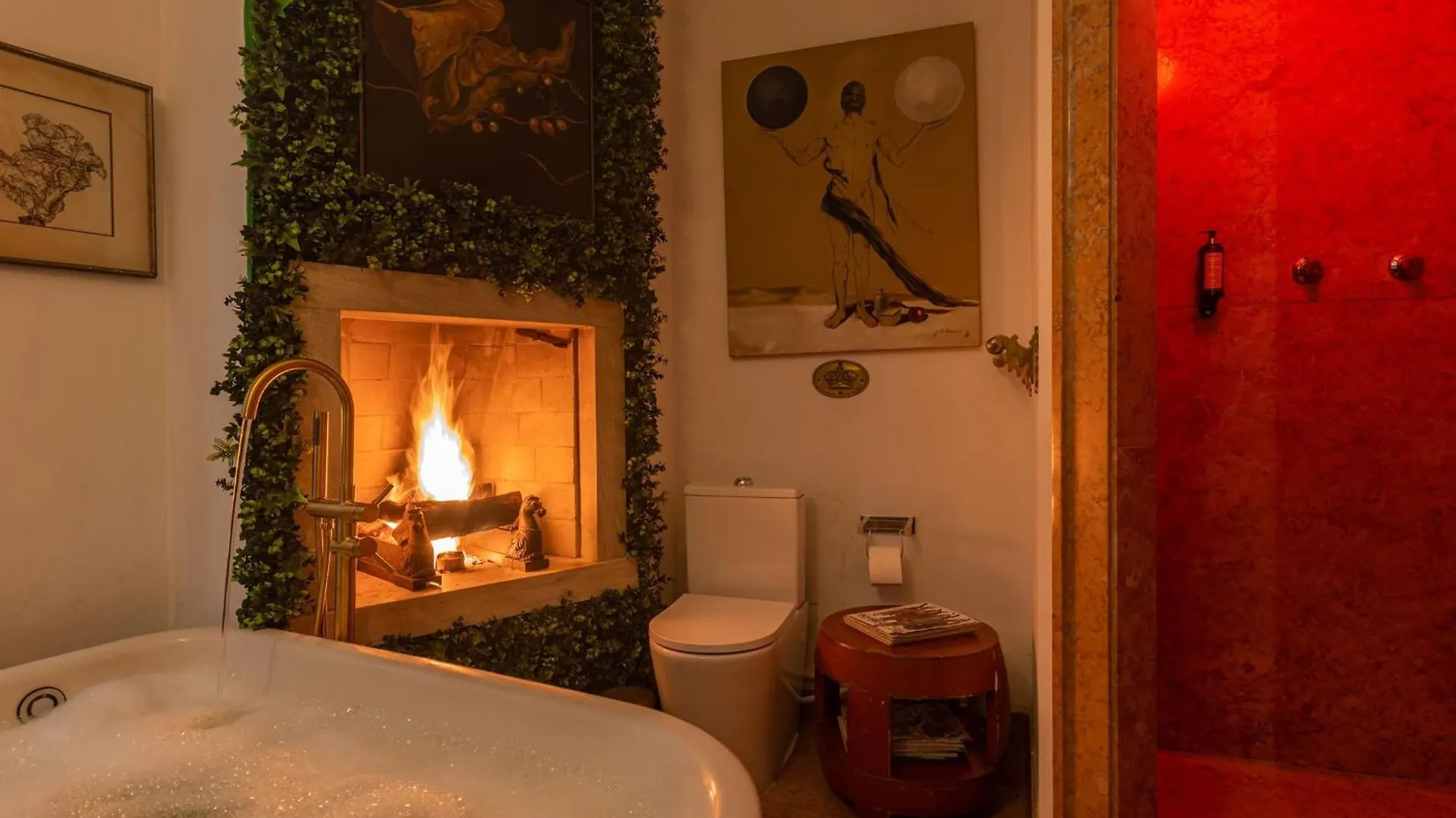 Sintra Wow - Unique Double Smart Room In 17Th Century Palace! Hot Tub, Snooker, Bbq, Ps5, Sauna, Gym Portogallo